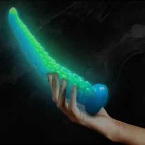 Scylla Fluoreszierender Dünner Tentakel-Dildo, Grosse Grösse von Epic