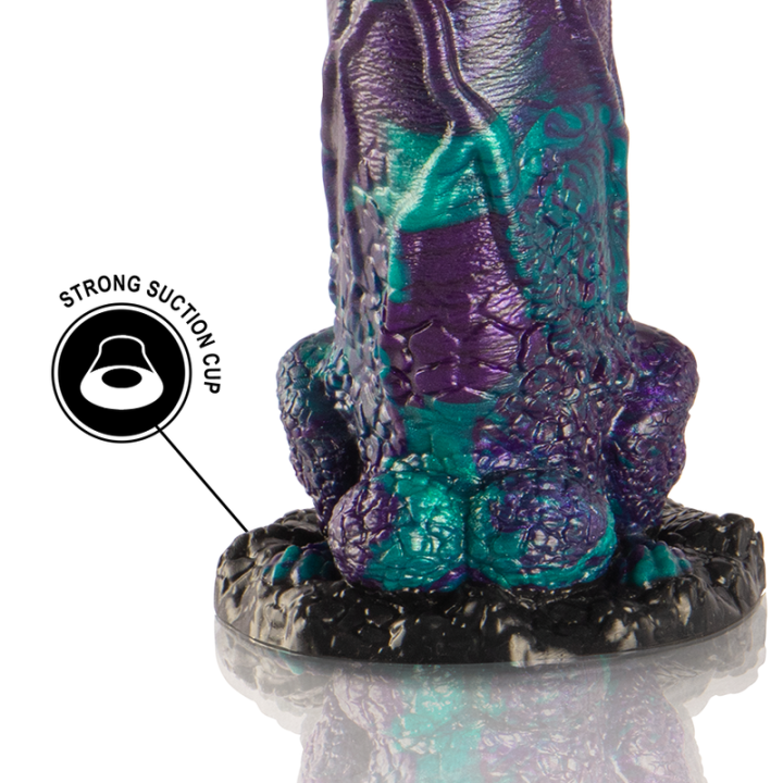 Basilisk Dildo Doppelt Schuppig Vergnügen, Grosse Grösse von Epic | Fesselliebe.de