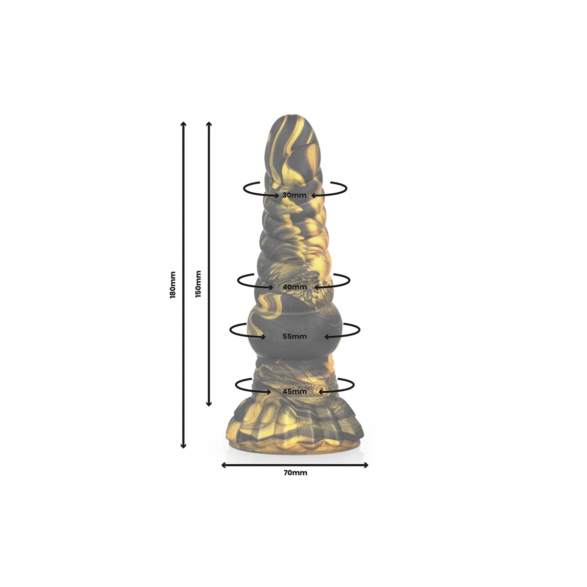 Furias Dildo Griechisch Mythologisch Kreatur von Epic | Fesselliebe.de