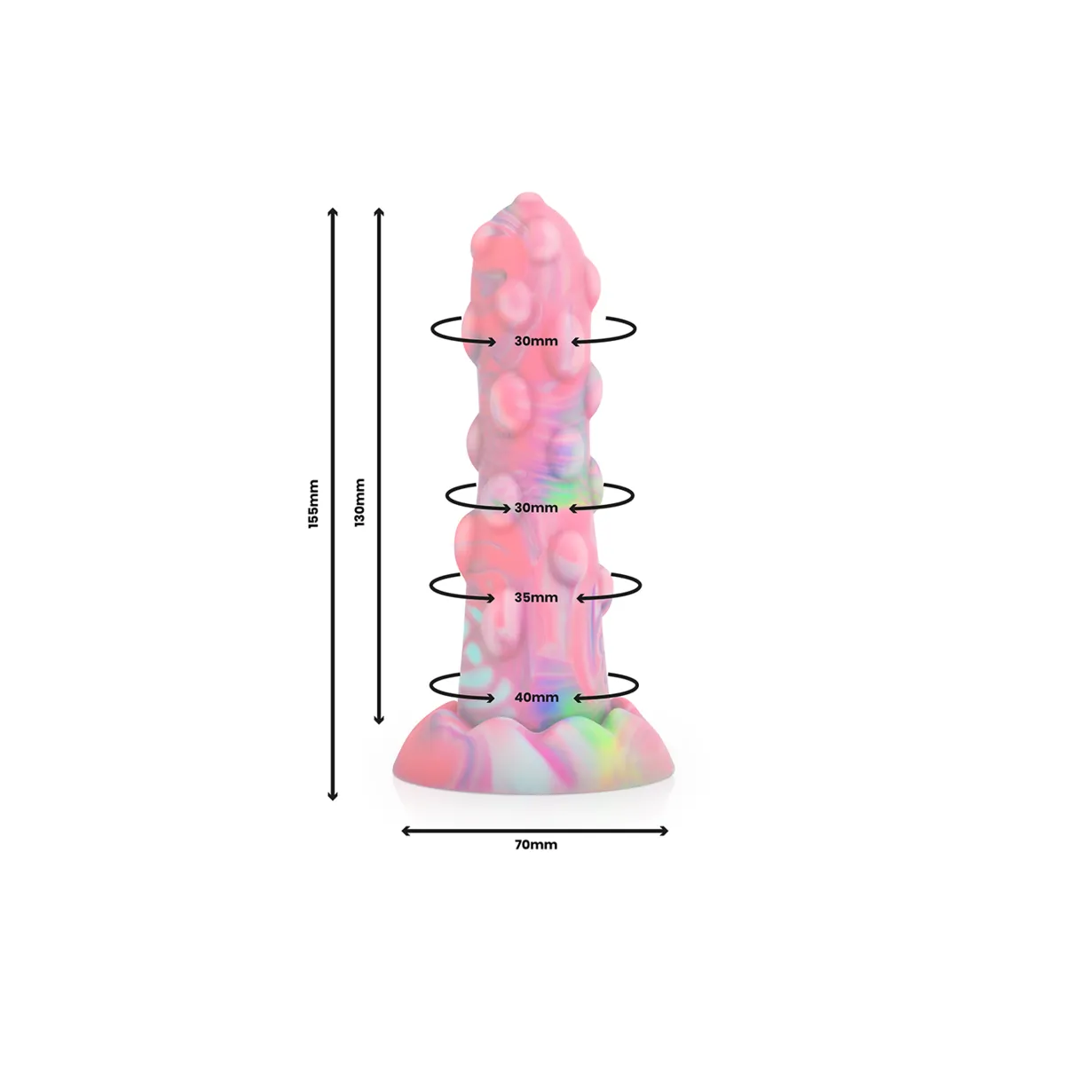 Nixie-Dildo mit Formwandelnder Geist von Epic | Fesselliebe.de