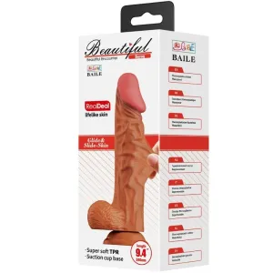 Buraq Realistischer Dildo 24 cm Fleisch von Baile