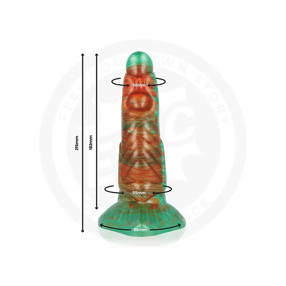 Dildo Tiryon Green Flash von Epic | Fesselliebe.de