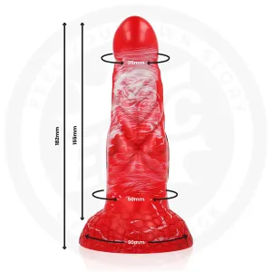 Dildo Agnis Crimson Fire von Epic