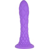 Dreamy Dildo Fantasy Flüssigsilikon Thermoreaktiv Violett 18,5 cm von Silexd | Fesselliebe.de