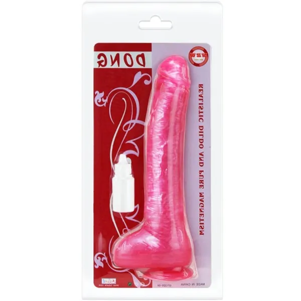 Realistischer Rosa Dildo Dong mit Saugnapf von Baile Dildos | Fesselliebe.de