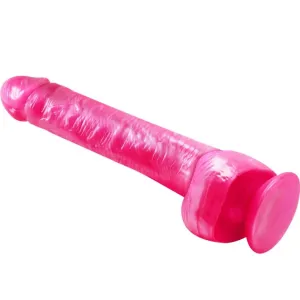 Realistischer Rosa Dildo Dong mit Saugnapf von Baile Dildos