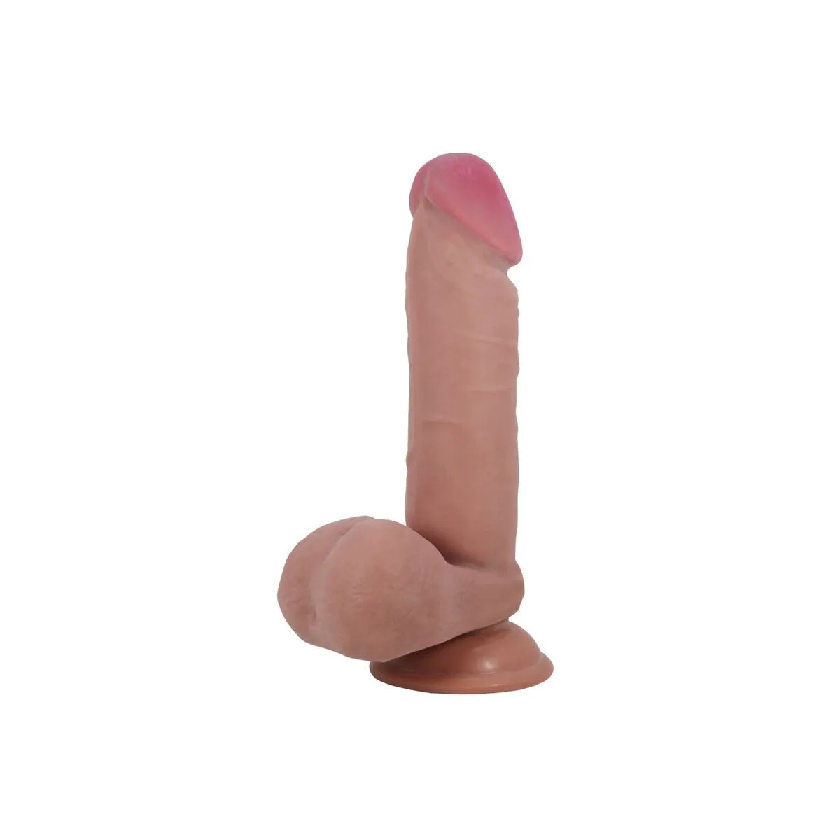 Sliding Skin Series Realistischer Dildo mit Sliding Skin Saugnapfleisch 20,5 cm von Pretty Love High Grade | Fesselliebe.de