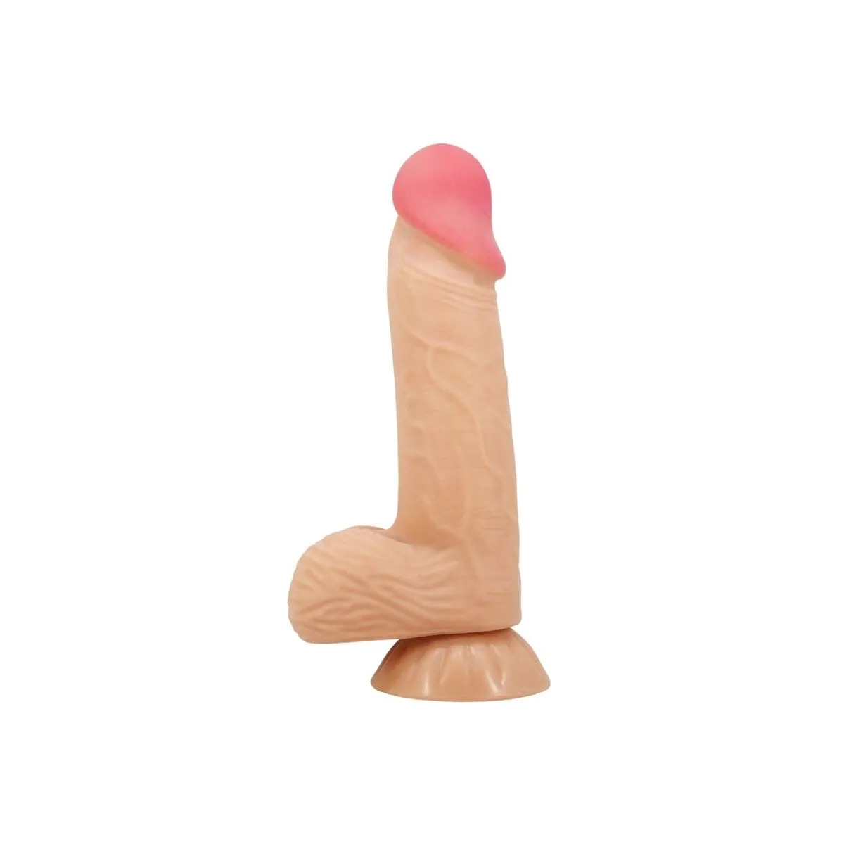 Sliding Skin Series Realistischer Dildo mit Gleitendem Haut-Saugnap 20,6 cm von Pretty Love High Grade | Fesselliebe.de