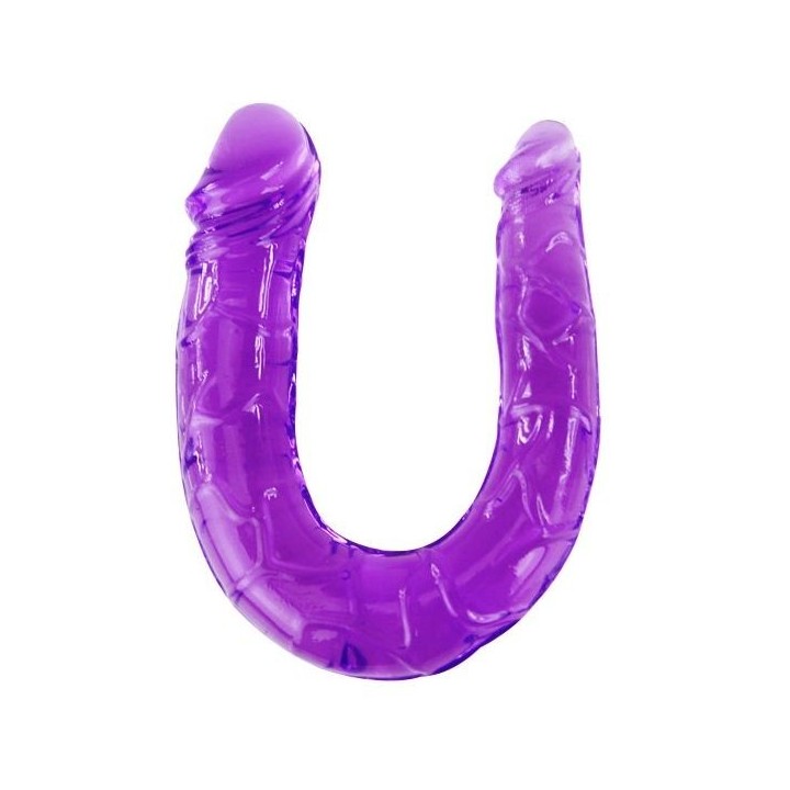 Doppeldildo In Flieder Flexibler Gelee von Baile Anal | Fesselliebe.de