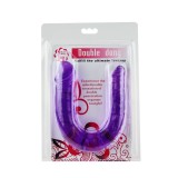 Doppeldildo In Flieder Flexibler Gelee von Baile Anal | Fesselliebe.de