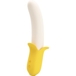 Banana Geek Super Power 7 Vibrationen Up&Down Silikon Schwarz von Pretty Love | Fesselliebe.de