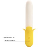 Banana Geek Super Power 7 Vibrationen Up&Down Silikon Schwarz von Pretty Love | Fesselliebe.de
