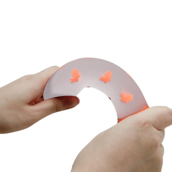 Magischer Nacht-Dildo ohne Vibration Leuchtendes Orange von Pretty Love Flirtation | Fesselliebe.de