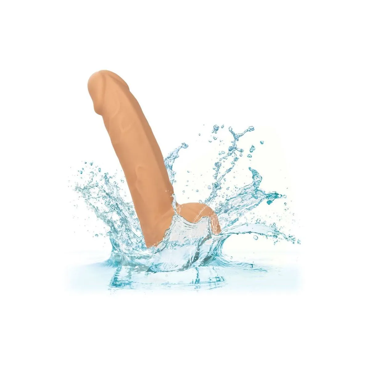 Silikon-Dildo 15,24 cm Haut von Calexotics | Fesselliebe.de