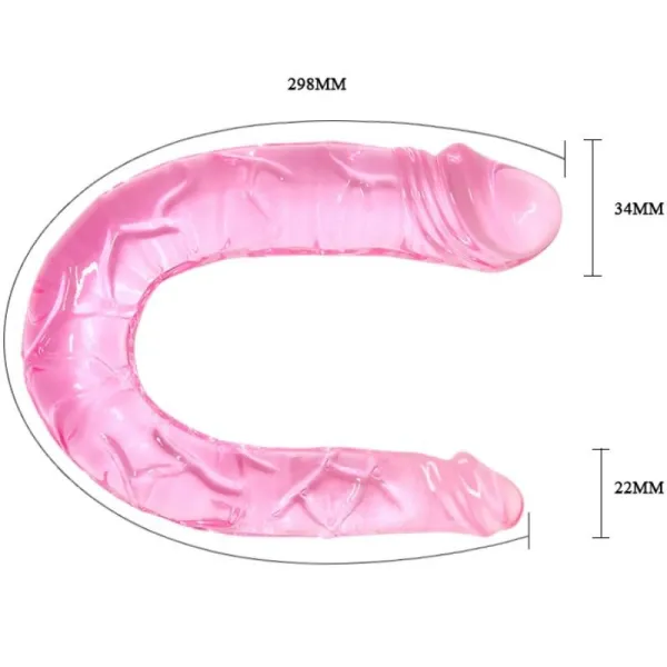 Doppel Dong Doppel Rosa Dildo von Baile Dildos | Fesselliebe.de