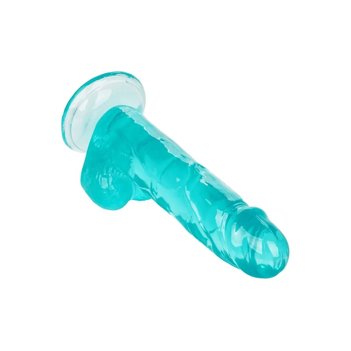 Grösse Königin-Dildo Blau 15,3 cm von Calexotics | Fesselliebe.de