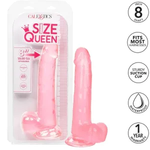 Grösse Königin-Dildo Rosa 20,3 cm von Calexotics
