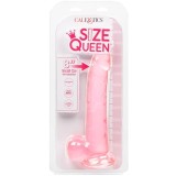 Grösse Königin-Dildo Rosa 20,3 cm von Calexotics | Fesselliebe.de