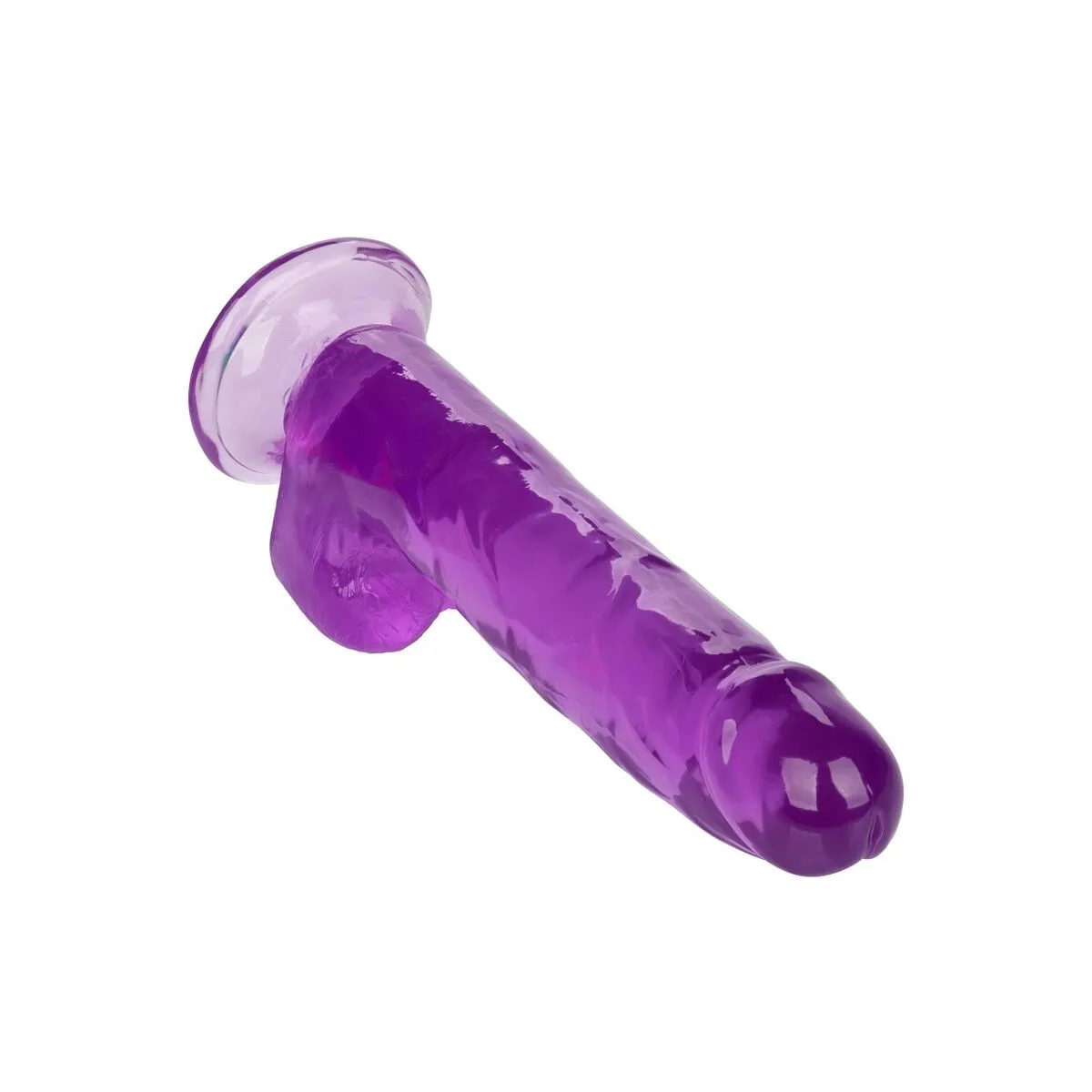 Grösse Königin-Dildo Lila 20,3 cm von Calexotics | Fesselliebe.de