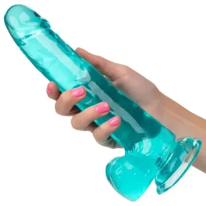 Grösse Königin-Dildo Blau 20,3 cm von Calexotics