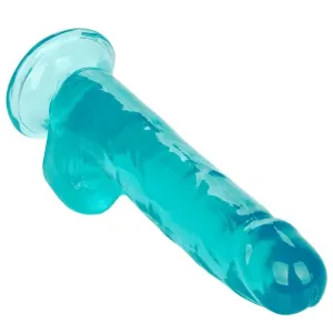 Grösse Königin-Dildo Blau 20,3 cm von Calexotics