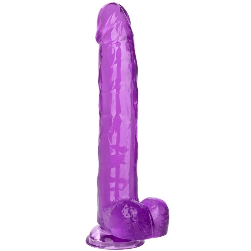 Grösse Königin-Dildo Lila 25,5 cm von Calexotics | Fesselliebe.de