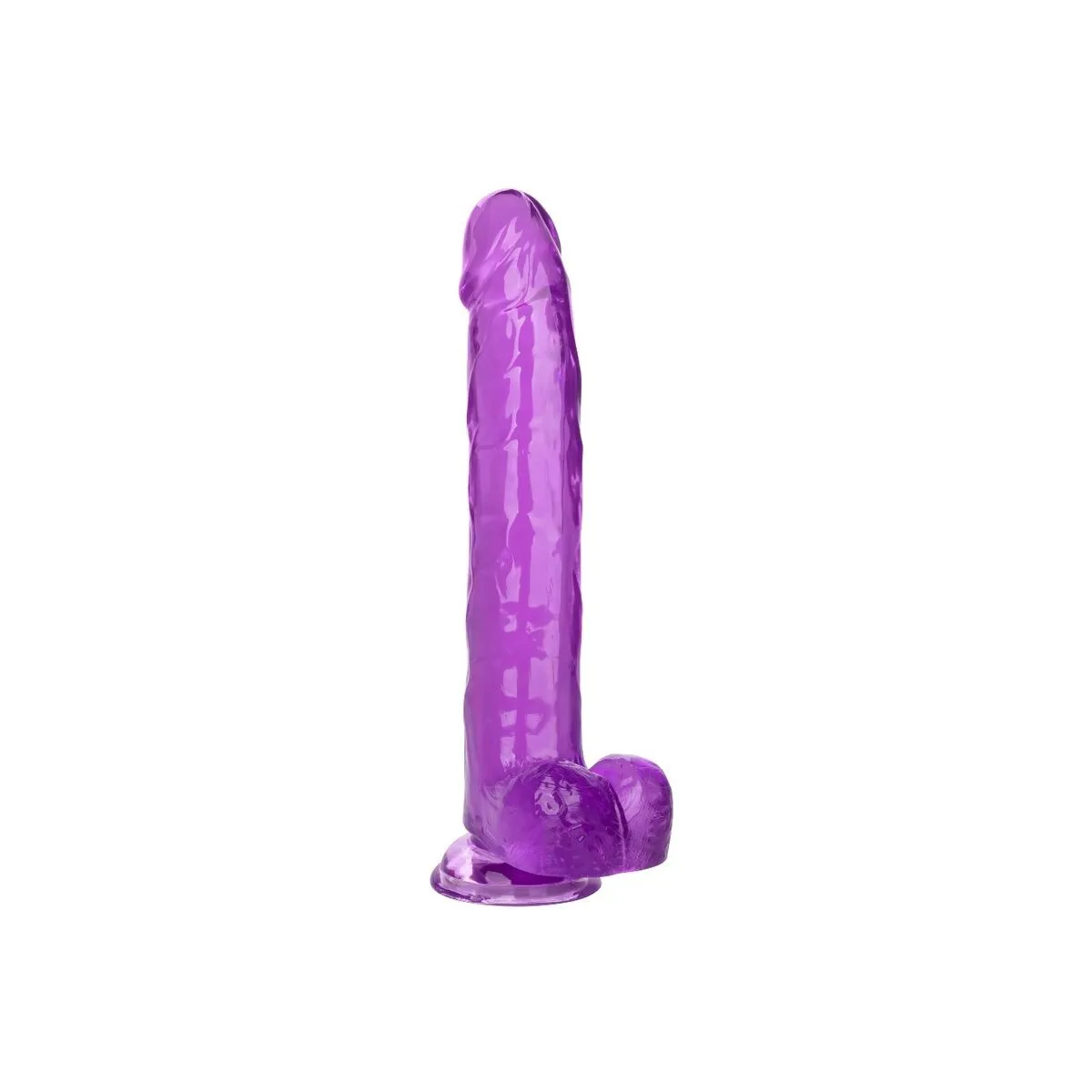 Grösse Königin-Dildo Lila 25,5 cm von Calexotics | Fesselliebe.de