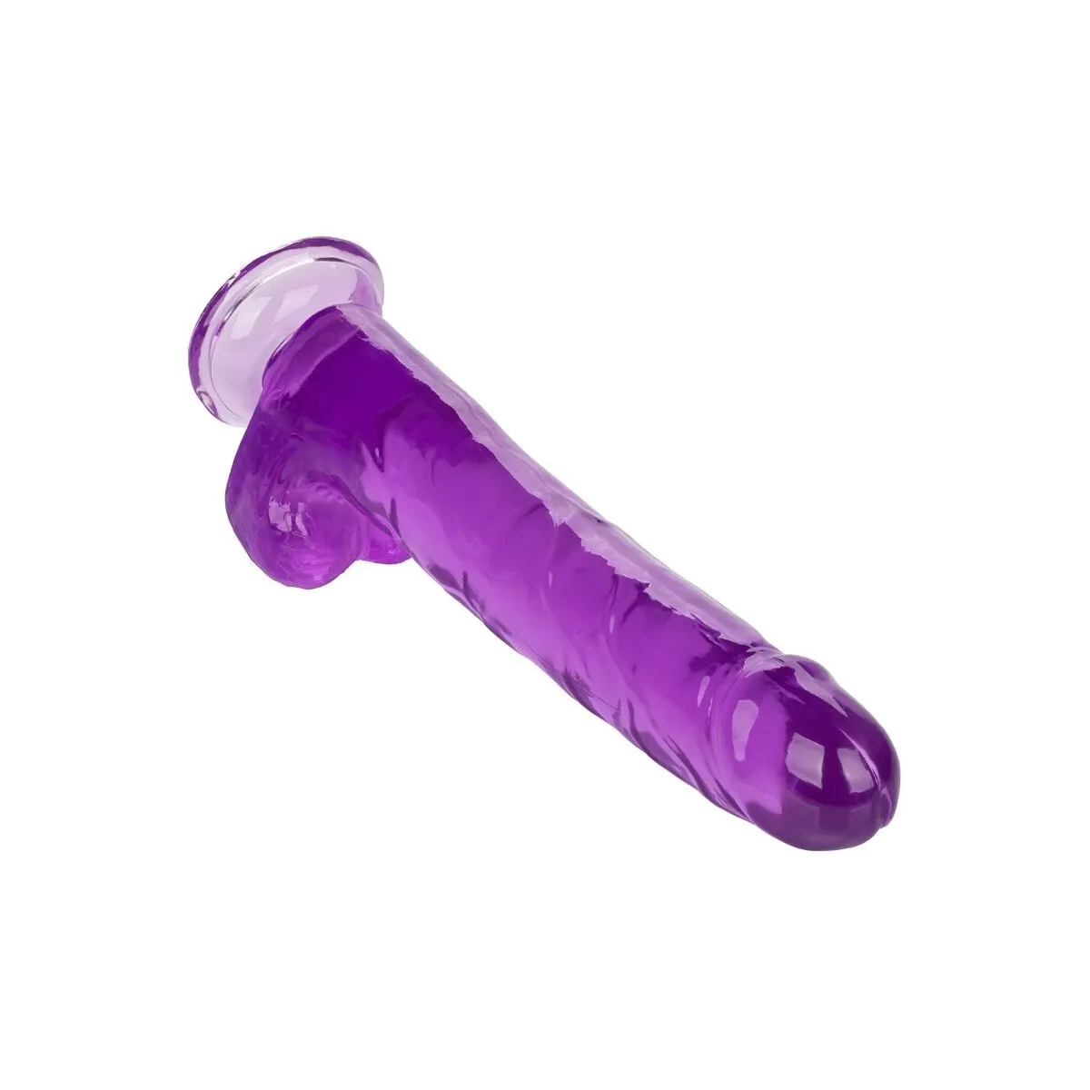 Grösse Königin-Dildo Lila 25,5 cm von Calexotics | Fesselliebe.de