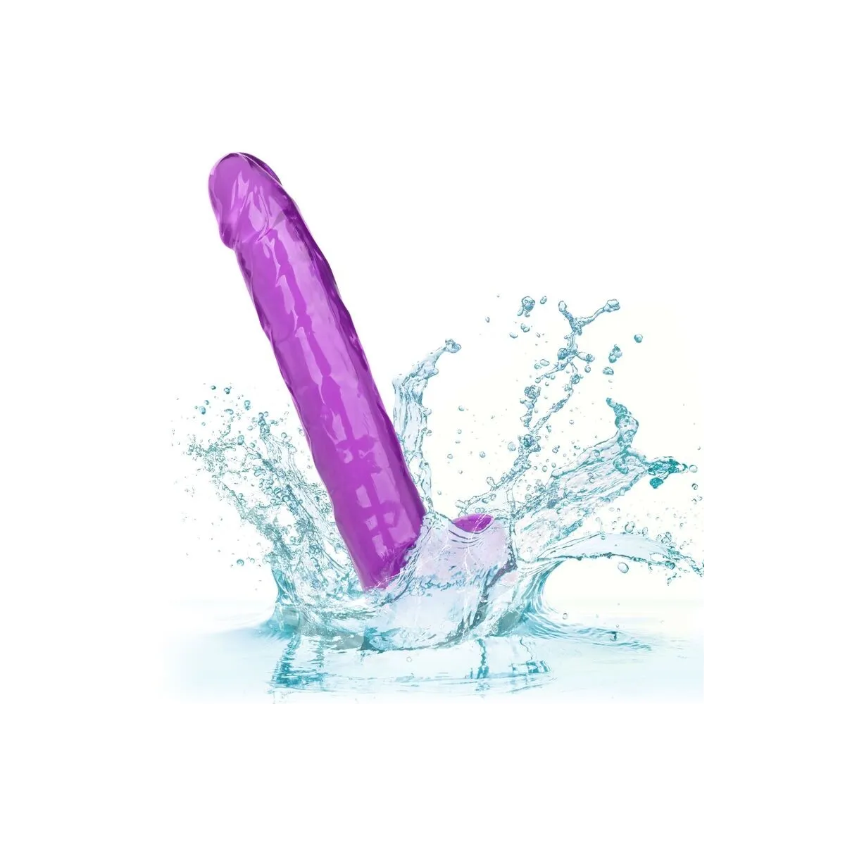 Grösse Königin-Dildo Lila 25,5 cm von Calexotics | Fesselliebe.de