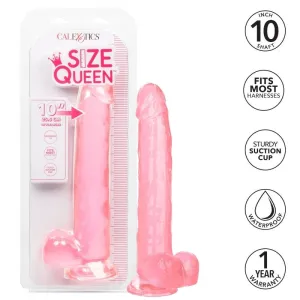 Grösse Königin-Dildo Rosa 25,5 cm von Calexotics