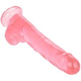 Grösse Königin-Dildo Rosa 25,5 cm von Calexotics | Fesselliebe.de