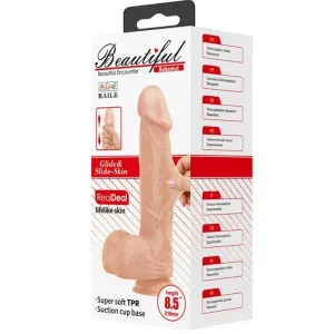 Bahamut Flexibler Realistischer Dildo 21,8 cm natürlich von Baile Dildos