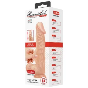 Buraq Flexibler Realistischer Dildo 24 cm natürlich von Baile Dildos