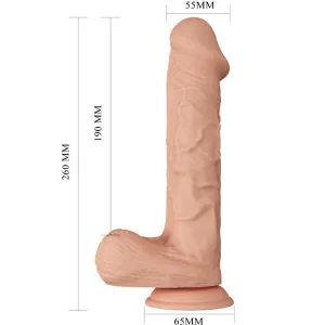 Bergrrisi Flexibler Realistischer Dildo 26 cm natürlich von Baile Dildos