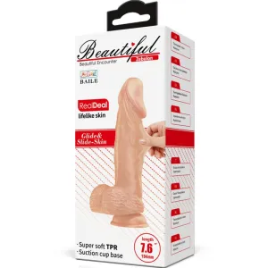 Zebulon Flexibler Realistischer Dildo 19,4 cm natürlich von Baile Dildos