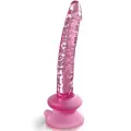 N, 86 Glasdildo mit Saugnapf von Icicles
