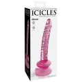 N, 86 Glasdildo mit Saugnapf von Icicles