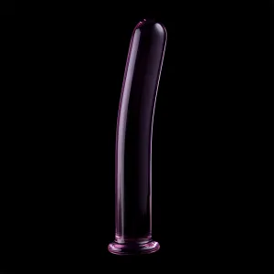 Modell 8 Dildo Borosilikatglas Rosa 14,5 cm -O- 2 cm von Nebula Series By Ibiza