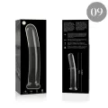 Modell 9 Dildo Borosilikatglas Klar 15,5 cm -O- 2,5 cm von Nebula Series By Ibiza