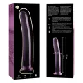 Modell 9 Dildo Borosilikatglas Rosa 15,5 cm -O- 2,5 cm von Nebula Series By Ibiza