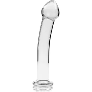 Modell 11 Dildo Borosilikatglas Klar 16 cm -O- 3 cm von Nebula Series By Ibiza