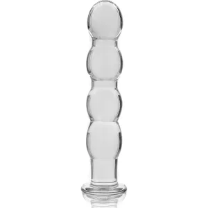 Modell 10 Dildo Borosilikatglas Klar 16,5 cm -O- 3,5 cm von Nebula Series By Ibiza