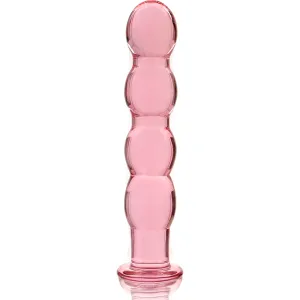 Modell 10 Dildo Borosilikatglas Rosa 16,5 cm -O- 3,5 cm von Nebula Series By Ibiza