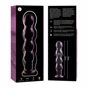 Modell 10 Dildo Borosilikatglas Rosa 16,5 cm -O- 3,5 cm von Nebula Series By Ibiza