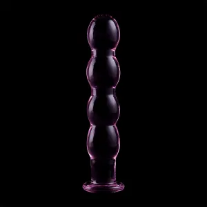 Modell 10 Dildo Borosilikatglas Rosa 16,5 cm -O- 3,5 cm von Nebula Series By Ibiza