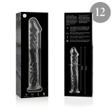 Modell 12 Dildo Borosilikatglas Klar 17 cm -O- 3,5 cm von Nebula Series By Ibiza | Fesselliebe.de