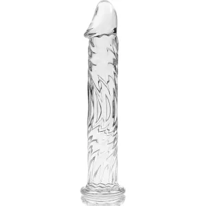 Modell 12 Dildo Borosilikatglas Klar 17 cm -O- 3,5 cm von Nebula Series By Ibiza