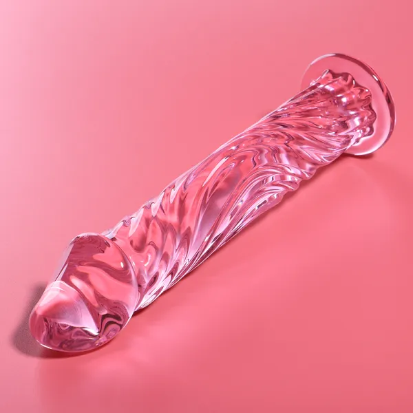 Modell 12 Dildo Borosilikatglas Rosa 17 cm -O- 3,5 cm von Nebula Series By Ibiza | Fesselliebe.de