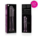 Modell 12 Dildo Borosilikatglas Rosa 17 cm -O- 3,5 cm von Nebula Series By Ibiza | Fesselliebe.de