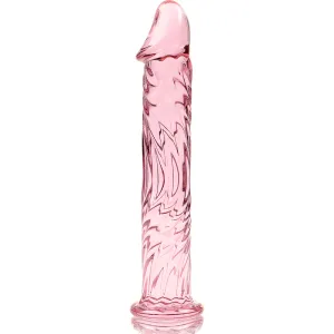 Modell 12 Dildo Borosilikatglas Rosa 17 cm -O- 3,5 cm von Nebula Series By Ibiza